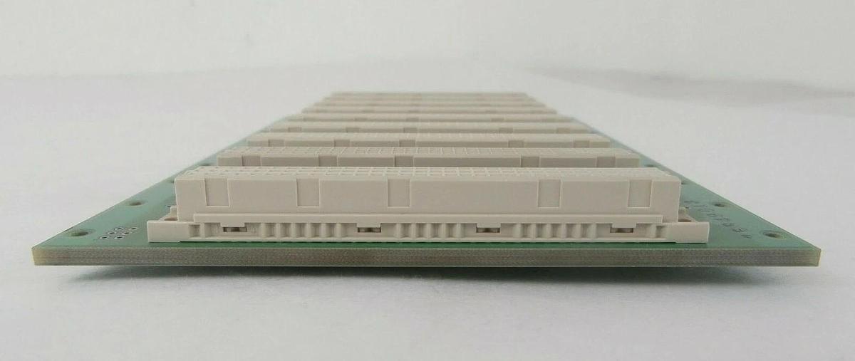 Used KEL VPDEST1810 VMEBus J1 9-Slot Backplane PCB DNS FC-3000 Working Surplus