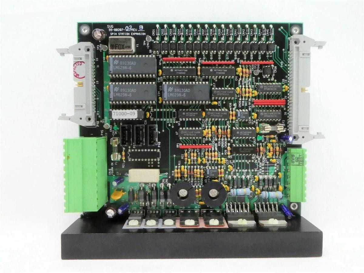 Used SVG Silicon Valley Group 99-80207-02 Spin Station Expansion Board PCB Rev. B 90S