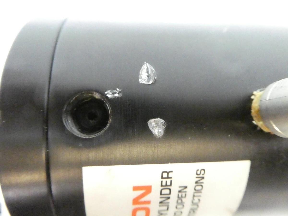 Used Nor-Cal Products 041010-1 Pneumatic Gate Valve Assembly Working Surplus