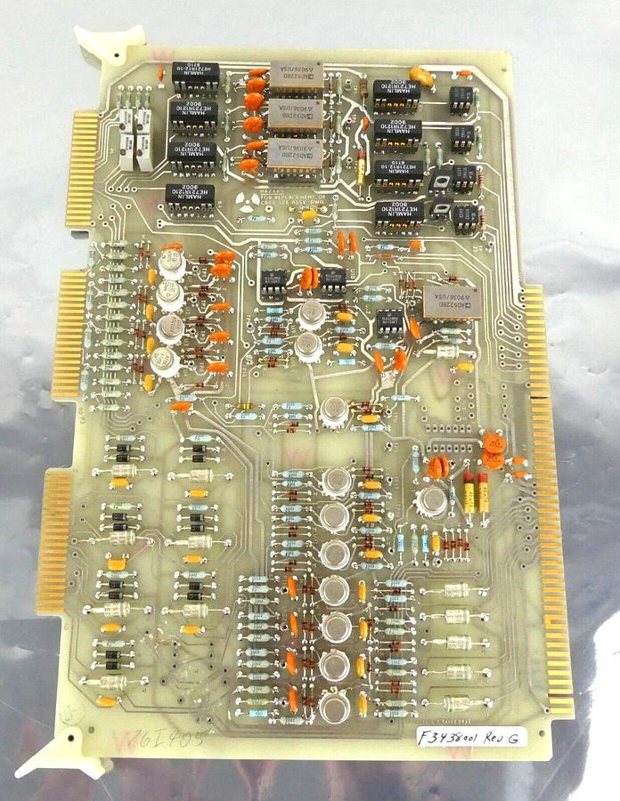 Used Varian D-F3438001 HV Control PCB Card D-F3439001 Working Surplus