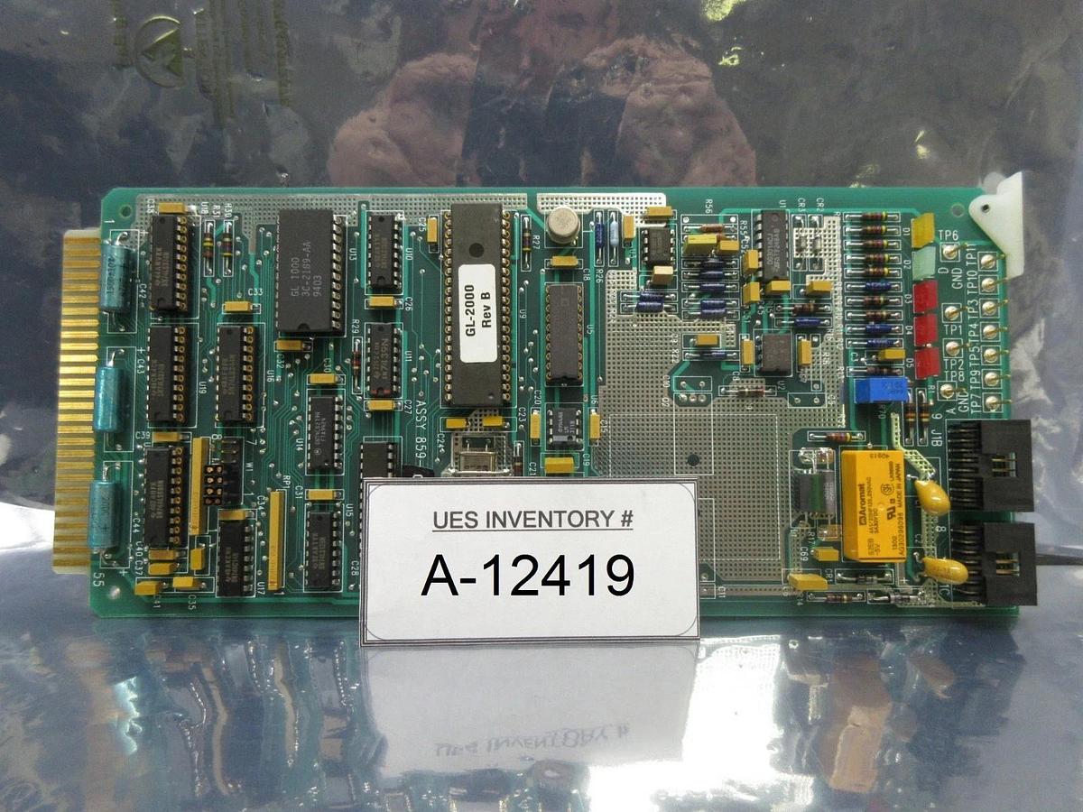 Used SVG Silicon Valley Group 859-008-007 Processor PCB Card 859-0808-007 90S Used