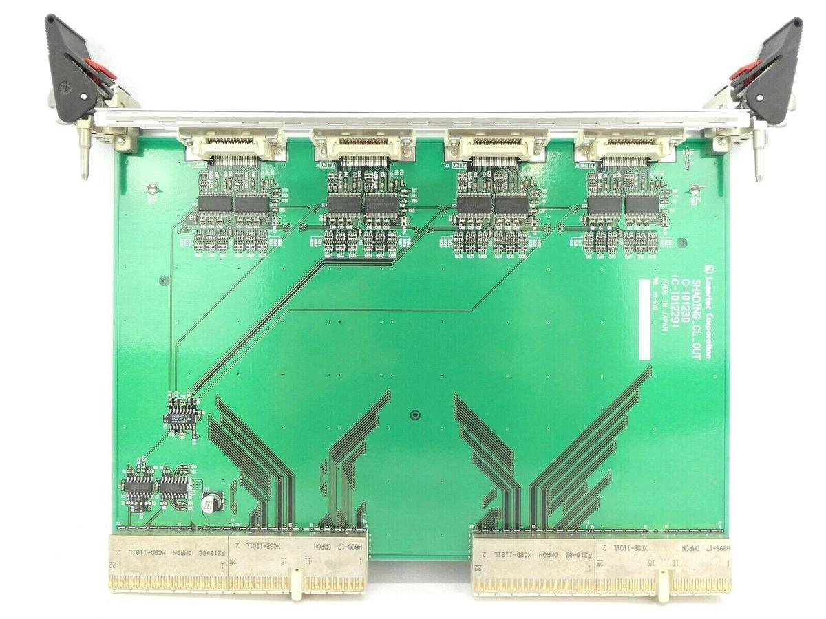 Used Lasertec C-101230 Interface I/O Board PCB Card SHADING_CL_OUT C-101229 Working