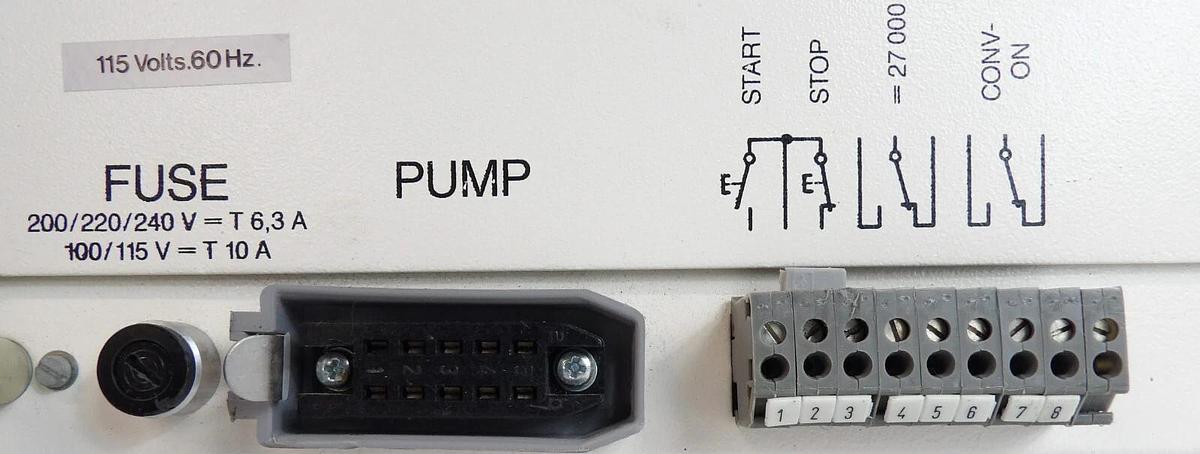 Used Alcatel 3288 CFV 900 Turbo Pump Controller Module Working Surplus