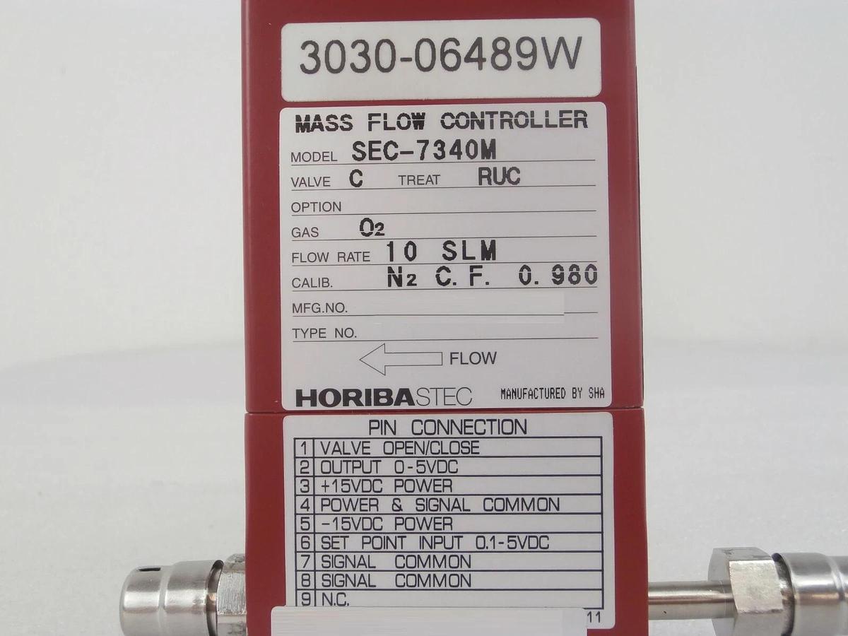 Refurbished Horiba STEC SEC-7340M Mass Flow Controller MFC AMAT 3030-06489 OEM Refurbished