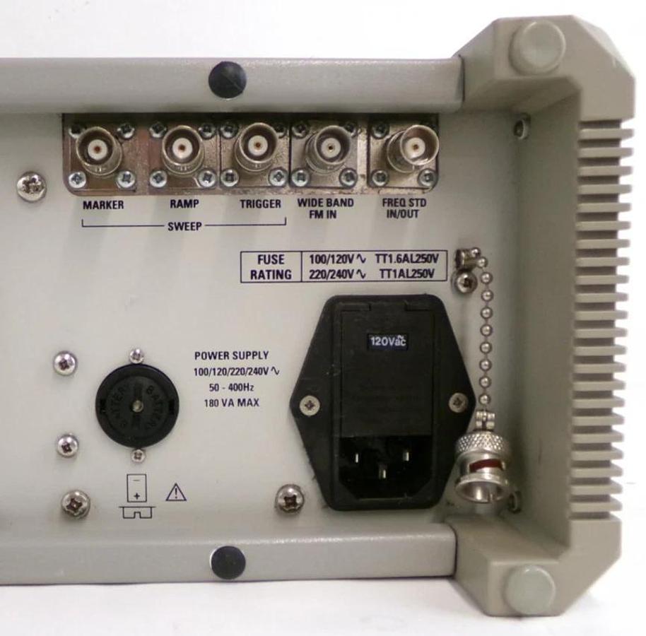 Used IFR 2040 10khz-1.35Ghz Low Noise Signal Generator Option 2 No Power As-Is