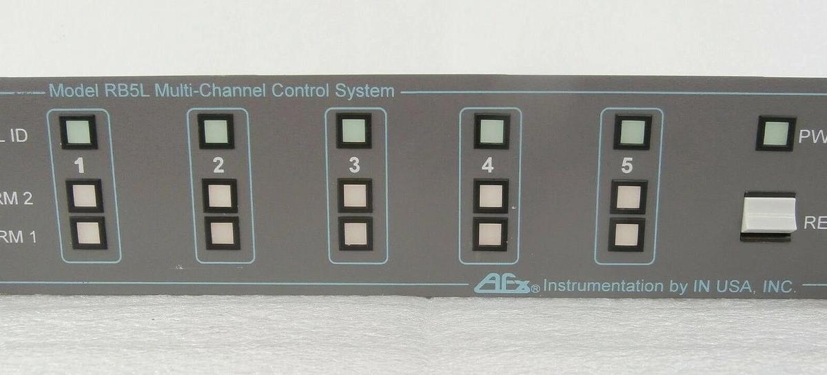 Used AFX Instrumentation RB3L Multi-Channel Control System RB5L InUSA Working Surplus