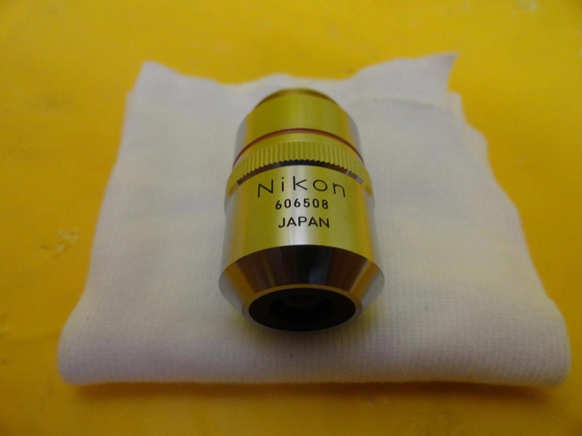 Used Nikon Precision M Plan 2.5 0.075 Microscope Objective 210/0 Working Surplus