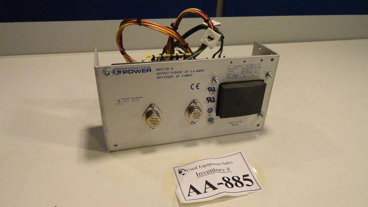 Used International Power OHCC15-3 Power Supply Used Working