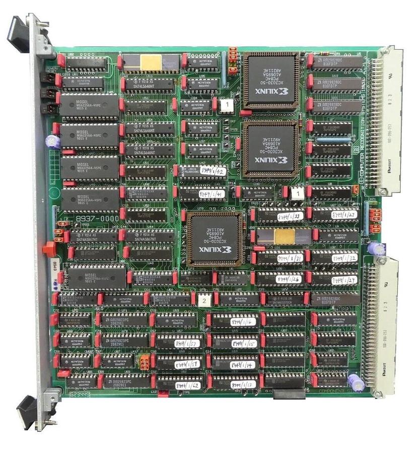 Used Computer Recognition Systems 8937-0000 Processor PCB Card 8949 Rev. B Working