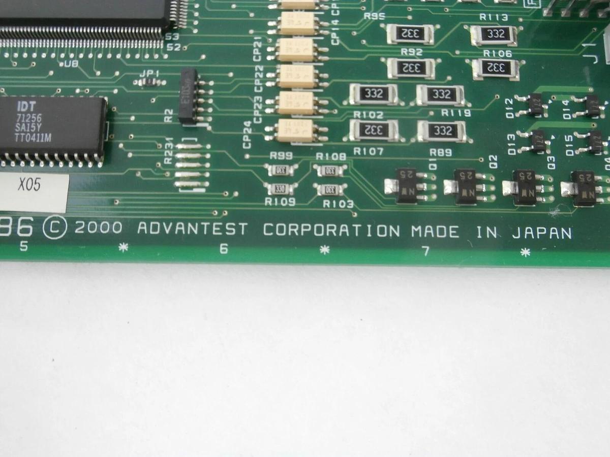 Used Advantest BLD-024486 Processor PCB Card PLD-424486CC FW SIS-007430A 01 Working