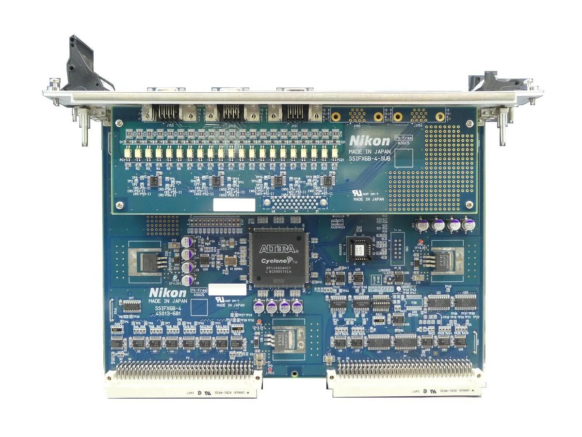 Used Nikon 4S013-681 PCB Card SSIFX6B-4 SSIFX6B-4-SUB NSR FX-601F Broken Tab As-Is
