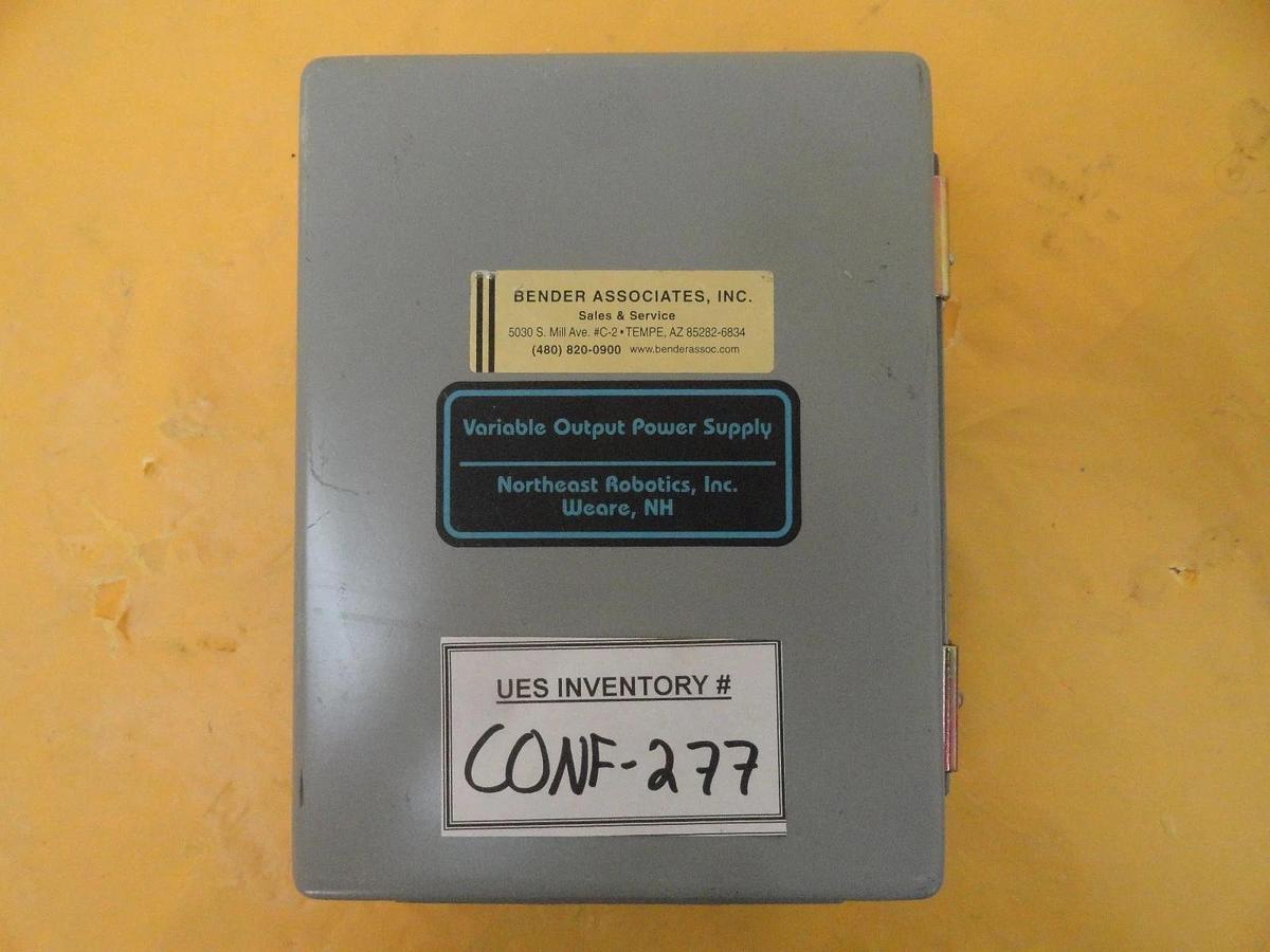Used Northeast Robotics 501200 Variable Output Power Supply RSVI Used Working