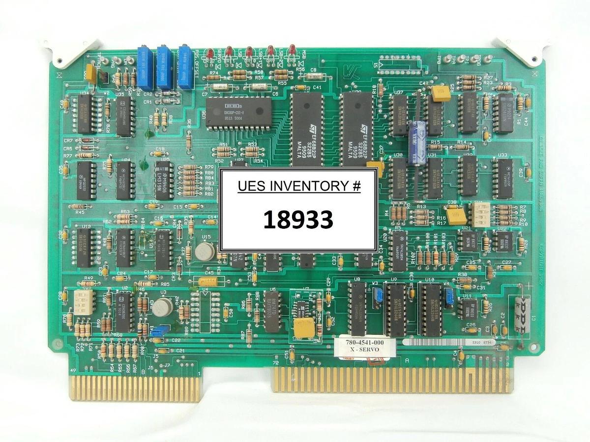 Used Kulicke & Soffa 780-4541-000 X-Servo Board PCB Card 6300-4541-001-01 Working