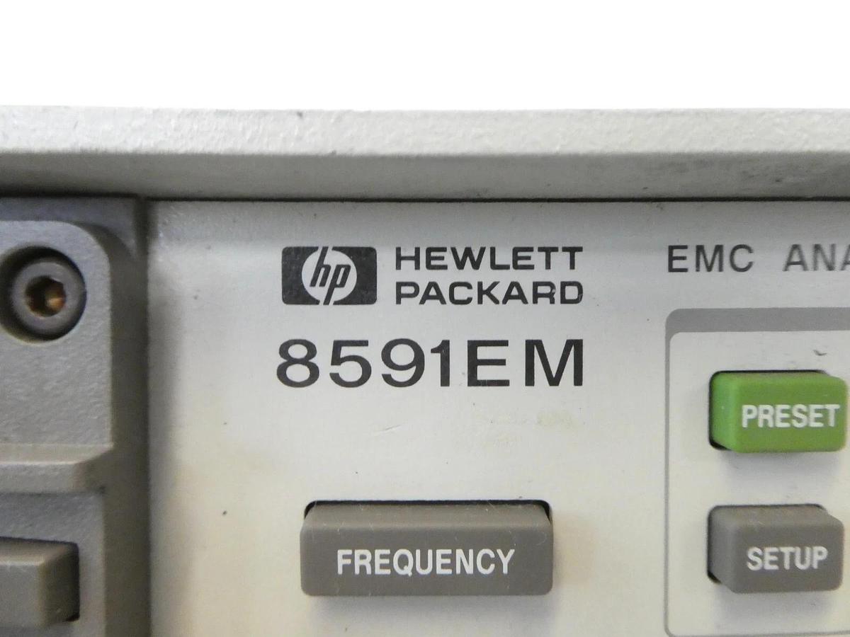 Used HP Hewlett-Packard 8591EM EM Analyzer 9kHz-1.8GHz Spare Surplus