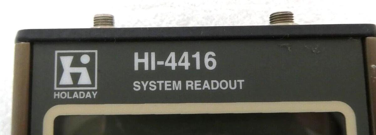 Used Holaday Industries HI-4416 Numeric EMF Readout Meter Working Surplus