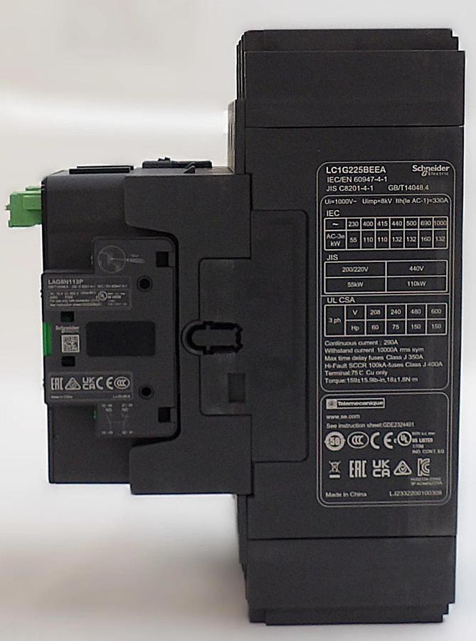 Schneider Electric LC1G225BEEA Contactor LC1G TeSys Deca Series Lot of 2 New