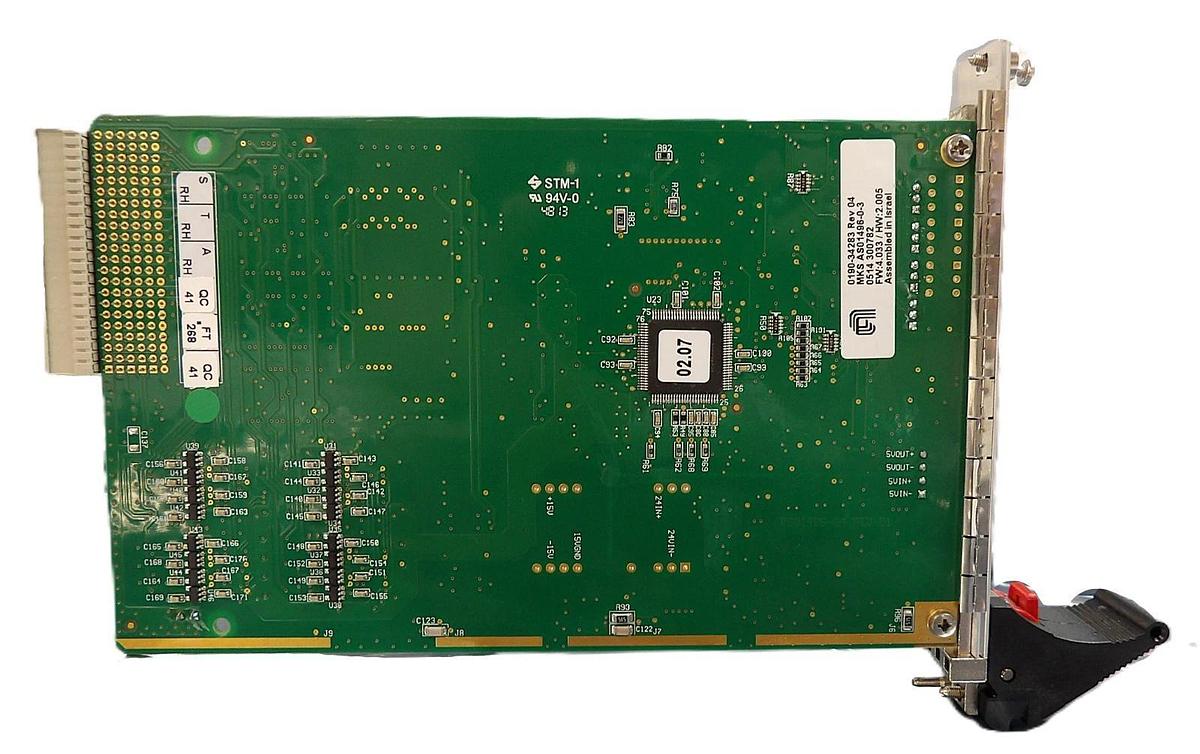 Used MKS Instruments AS01496-0-3 PCB Card CDN496R AMAT 0190-34283 Working