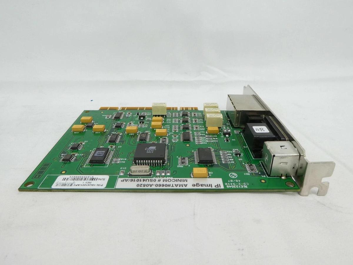 Used Minicom 1SU41001/AP2 IP Image PCB Card AMAT Applied Materials 0660-A0520 Working