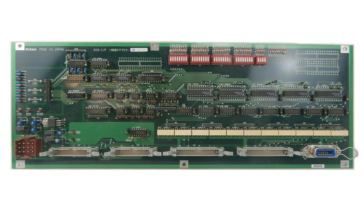Used Nikon 4S017-714 Interface Board PCB AIR-I/F NSR Series System Working