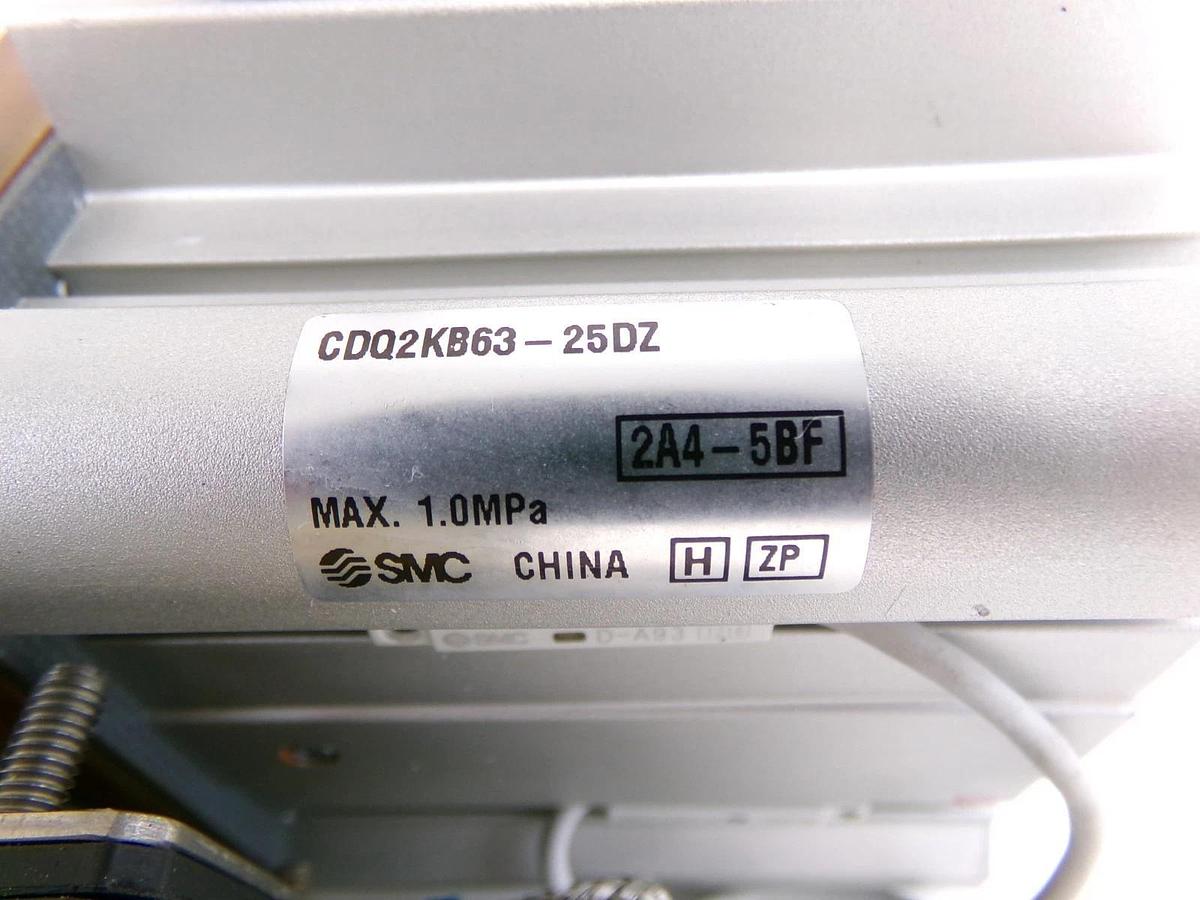 Used SMC WTVP-713 High Vacuum Angle Valve CDQ2KB63-25DZ Working Surplus