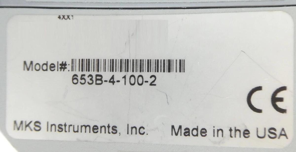 Used MKS Instruments 653B-4-100-2 Throttle Control Valve Type 653B Working Surplus
