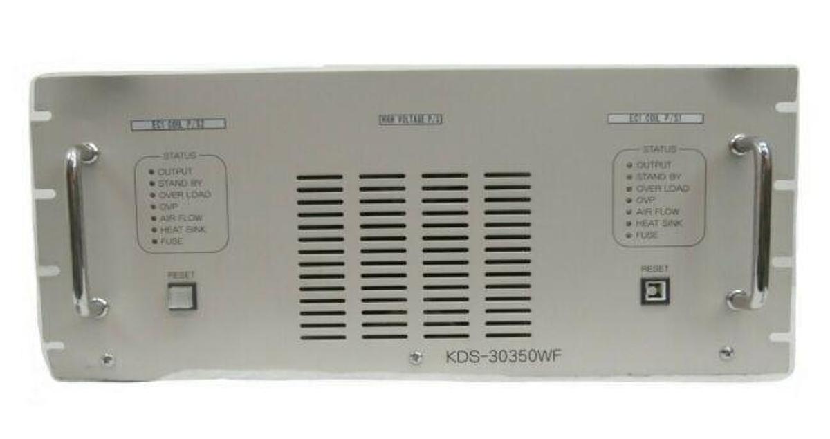 Used Kyoto Denkiki KDS-30350WF Dual Output DC Power Supply Hitachi M-712E Working