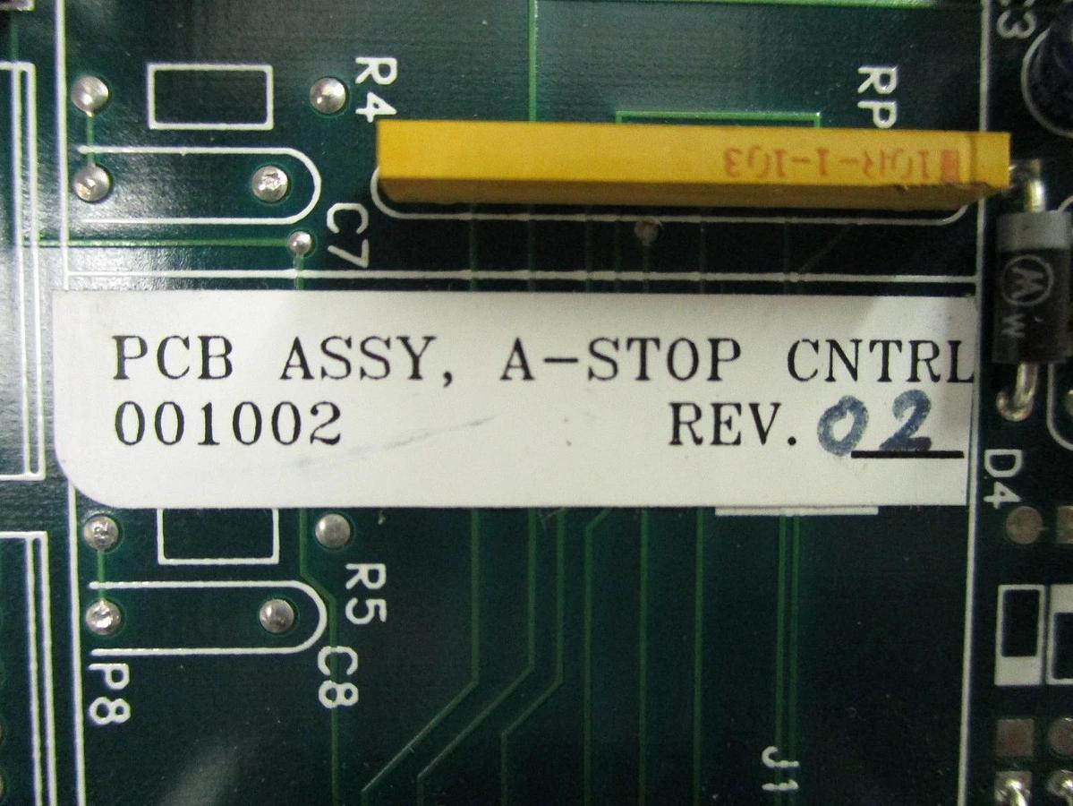Used Ultrapointe 801-1002-01 A-Stop Control Motor Driver PCB 001002 Used Working