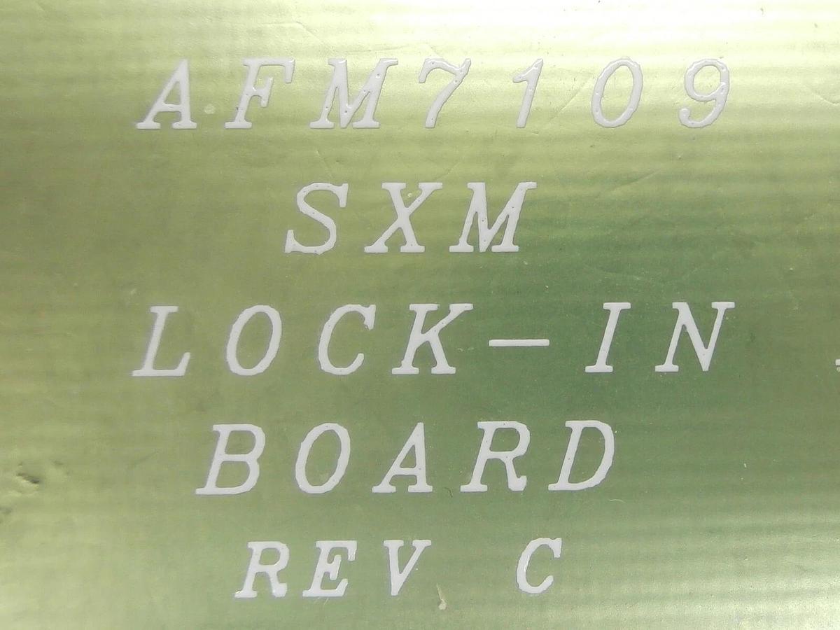 Used SXM AFM7109 Resonant Frequency Lock-In Board PCB Used Working