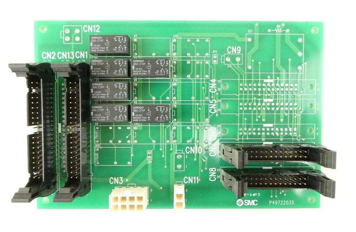 Used SMC P49722035 Relay Interface Module PCB Rudolph F30 TEL Tokyo Electron Working