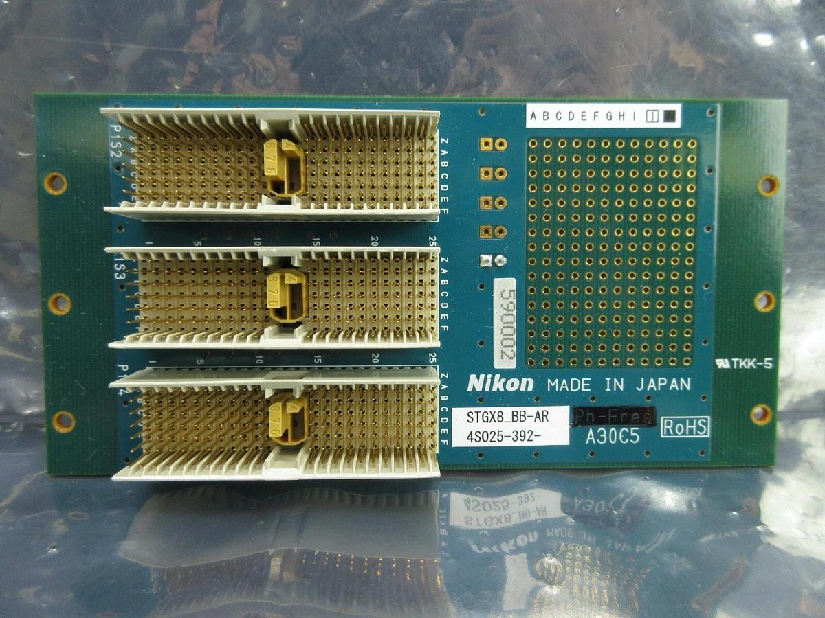 Used Nikon 4S025-392 Backplane Board PCB STGX8_BB-AR NSR-S620D ArF Immersion Used