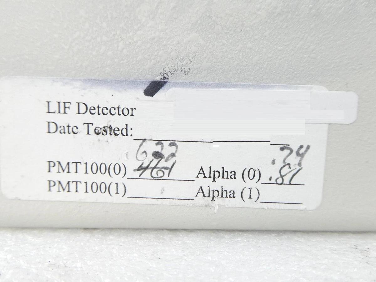Used Beckman Coulter LIF Detector Module PMT100(0) AB Sciex Eksigent Surplus