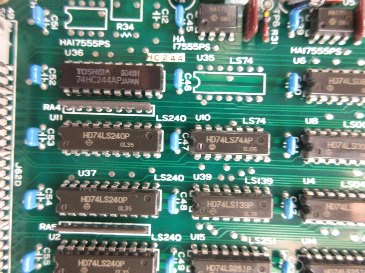 Used Nikon 4S020-092-1 Processor Board PCB LIB-I/F NSR-1755G7A Step-and-Repeat Used