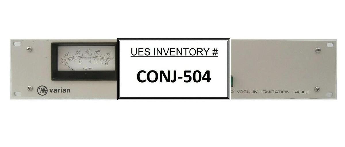 Used Varian Semiconductor VSEA F6323001 842 Vacuum Ionization Gauge Controller Spare