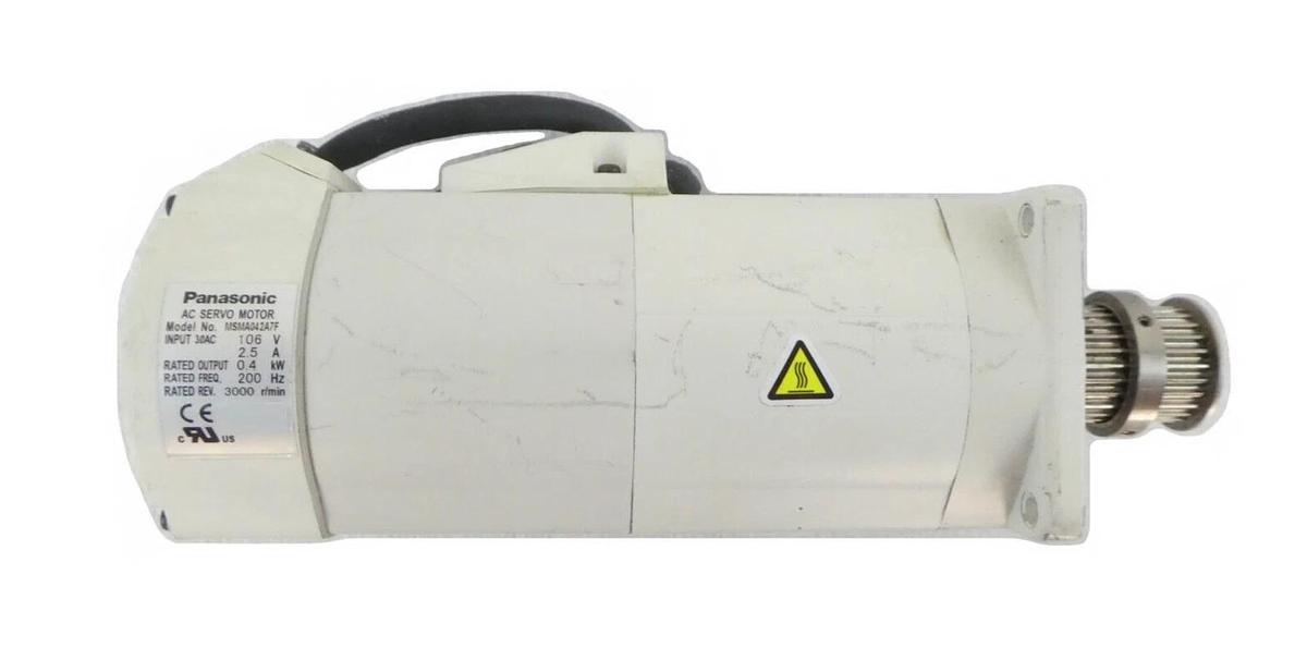 Used Panasonic MSMA042A7F AC Servo Motor TEL Tokyo Electron Lithius Working Surplus