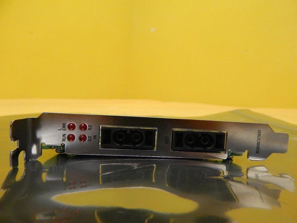 Used Mitsubishi Q80BD-J71LP21-25 PLC MELSECNET/H Interface PCB BD808C121G51 Used