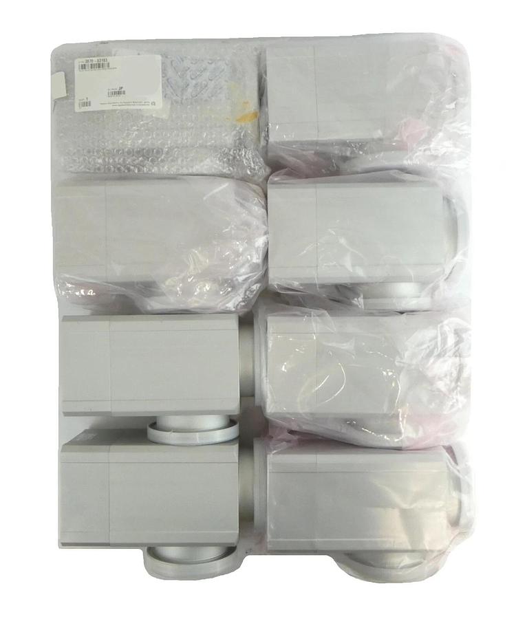 SMC XLA-80-X741 High Vacuum Angle Valve Vacuum Series Lot of 8 New Surplus