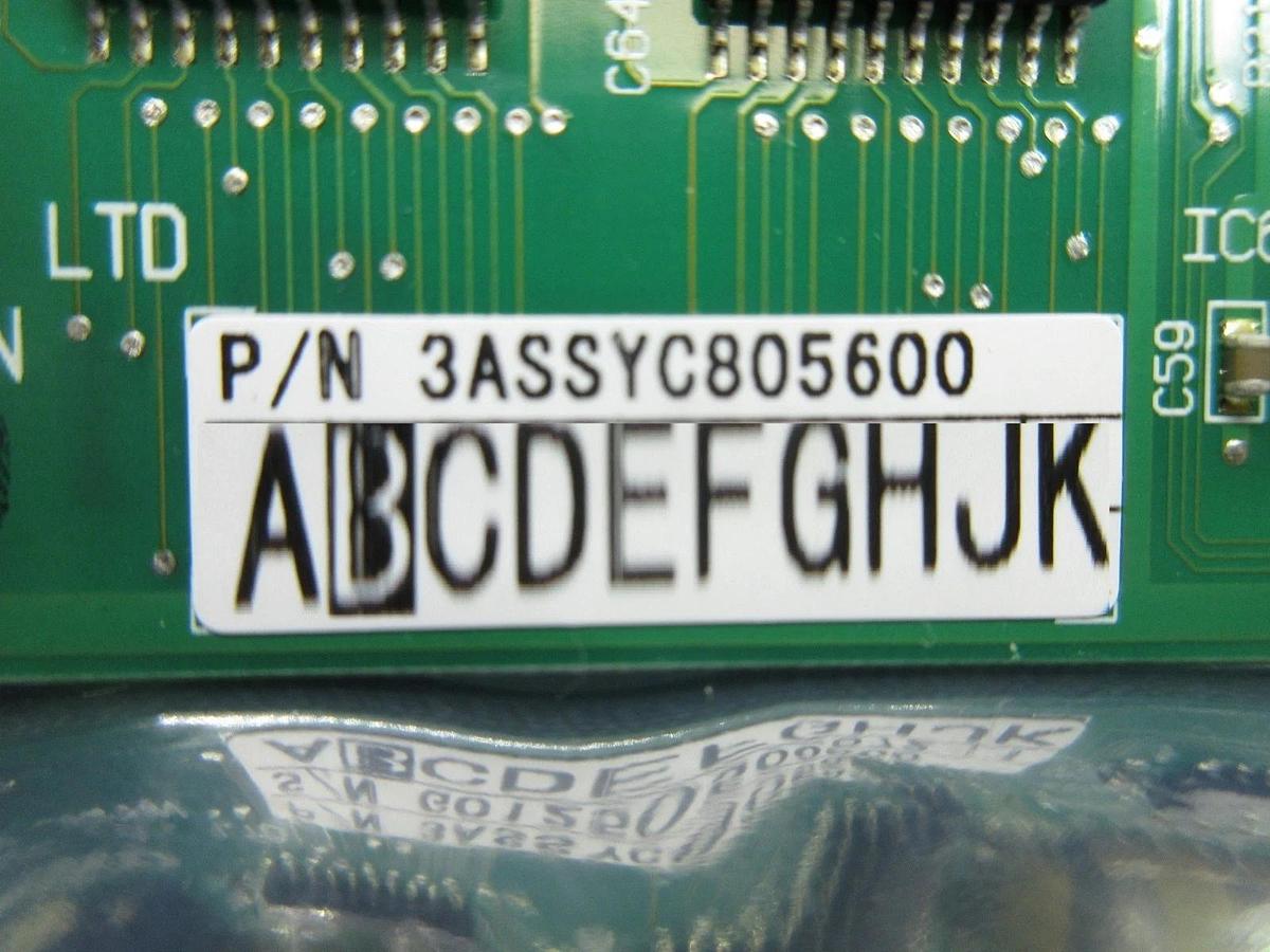 Used Shinko Electric 3ASSYC805600 Battery Board PCB M166A Asyst VHT5-1-1 Used Working