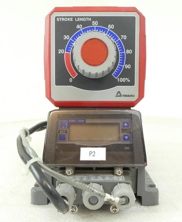 Used Iwaki EHE55FF-1UPE12 Magnetic Metering Pump EHC-11UPE Working Surplus