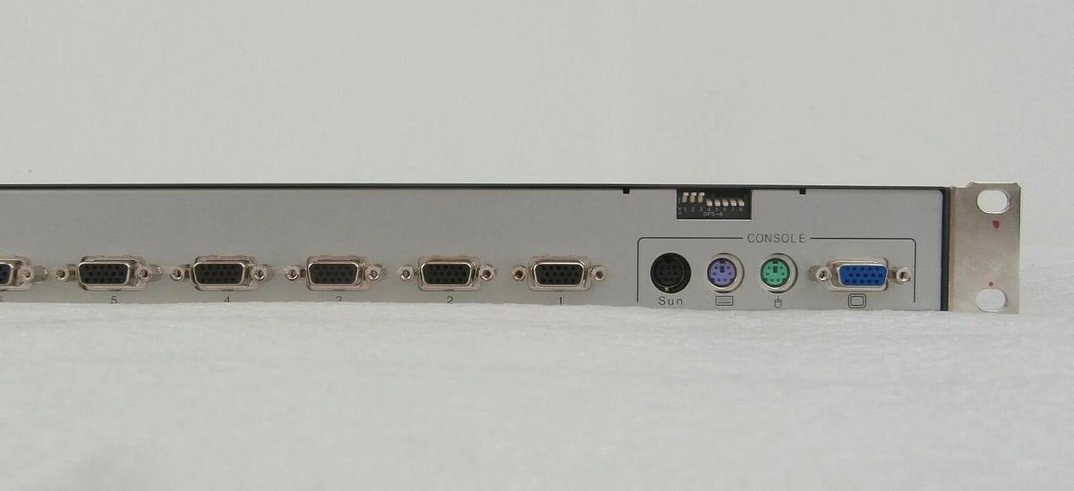 Used Fujitsu NC14004-B082 8-Port Intelligent KVM Switch FS-1008MT Advantest T2000