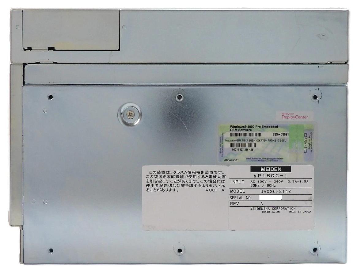 Used Meiden UA026/814Z Industrial PC Control Computer 1300 MHz µPIBOC-I Working
