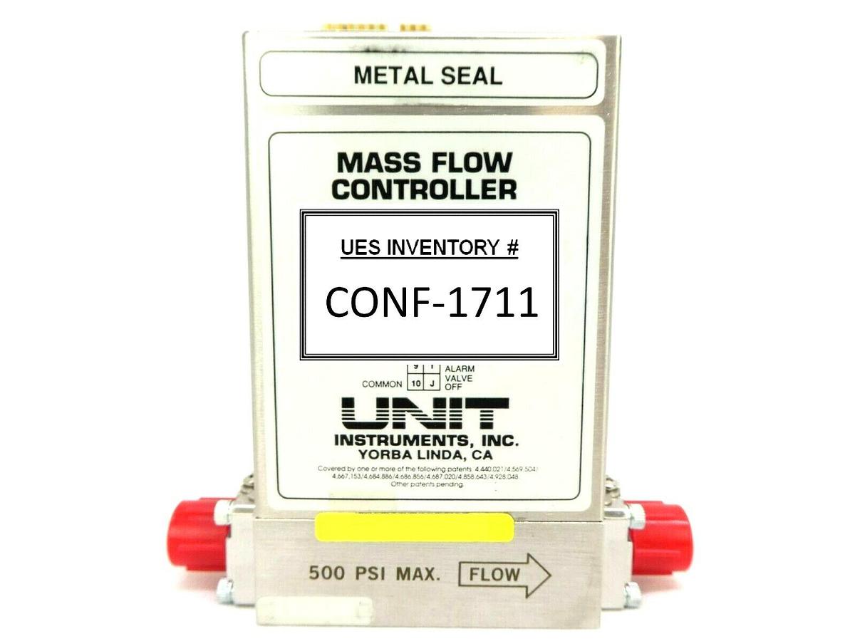Used UNIT Instruments UFC-8160 Mass Flow Controller MFC 10 SLM N2 8160 Working Spare