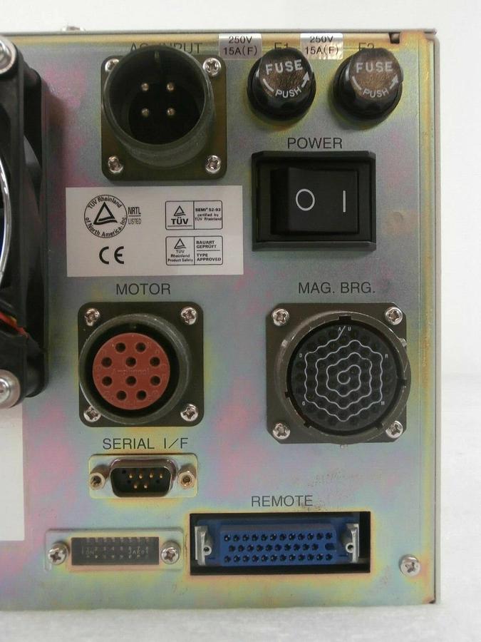 Used TMP Shimadzu EI-3203MD Turbomolecular Pump Controller 1.8K Turbo Tested Working