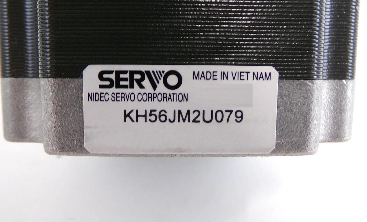 Used Nidec Servo Corporation KH56JM2U079 AC Servo Motor Lot of 3 Working
