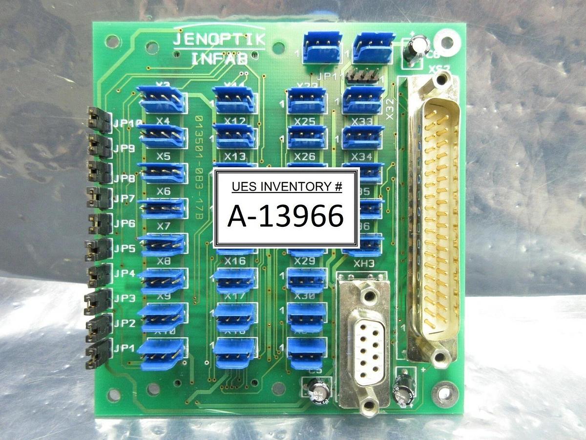 Used Jenoptik 013501-083-17B Interface Board PCB INFAB Working Spare