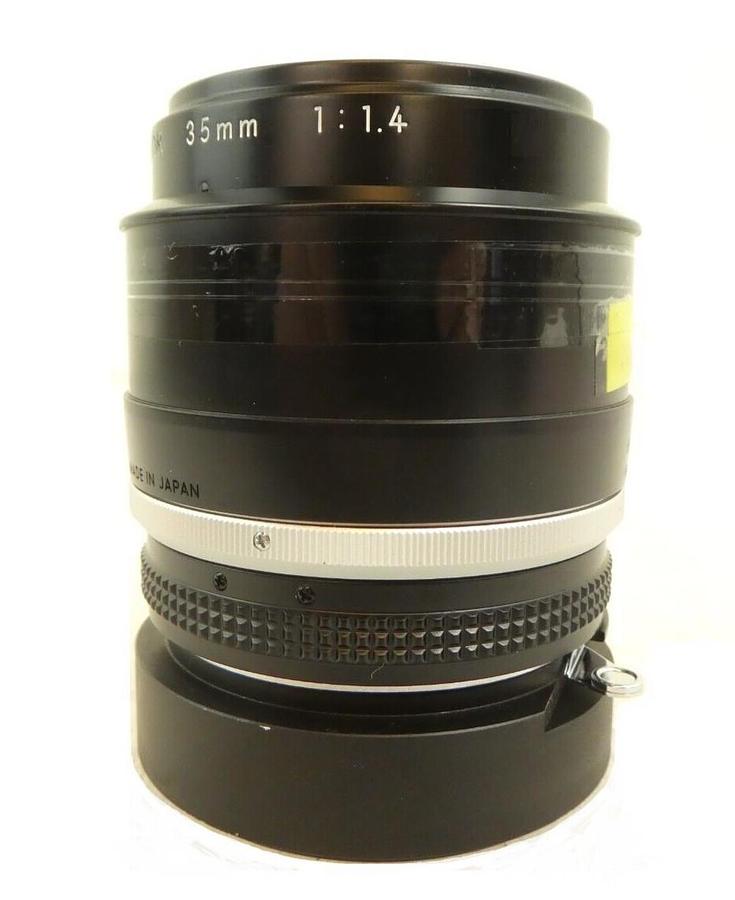 Used Nikon NIKKOR 35mm 1:1.4 PPD Detector Inspection Lens NSR-S205C Working Surplus