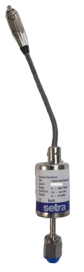 Used Setra 730G100TAD42CZZKA1 Pressure Transducer Model 730 Reseller Lot of 3 Working