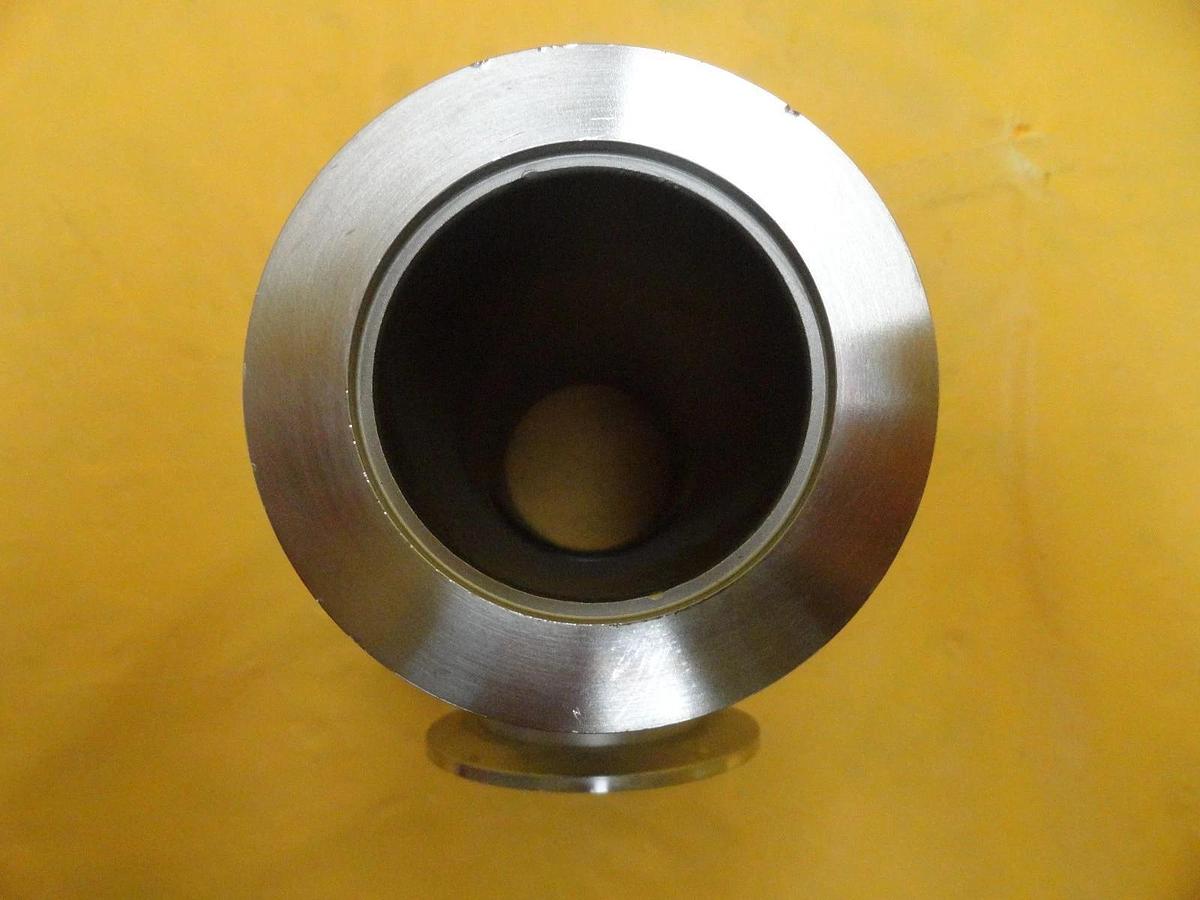 Used Nor-Cal 99B1554-C High Vacuum Tube Tee Stainless Steel NW50 Used Working