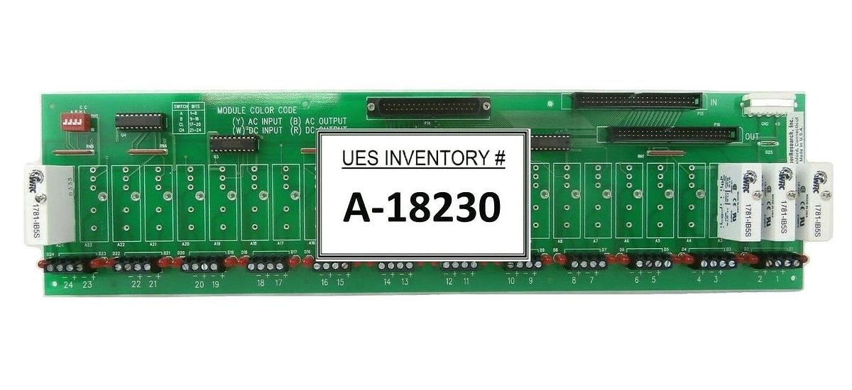 Used CyberResearch Module Color Code 24-Channel Input Interface 1781-IB5S PCB Working