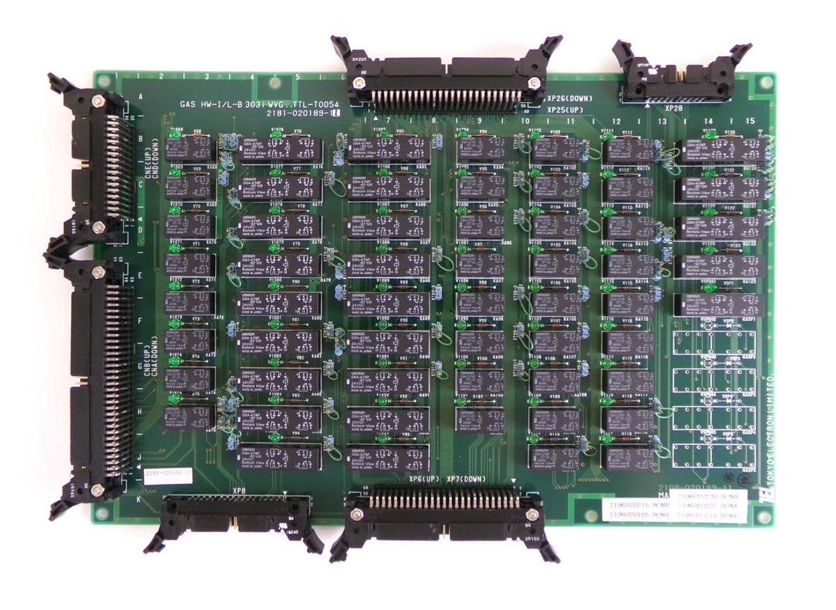 TEL Tokyo Electron 2180-020594-11 GAS HW-I/L-B TTL-T0054 PCB 2181-020188-11 New