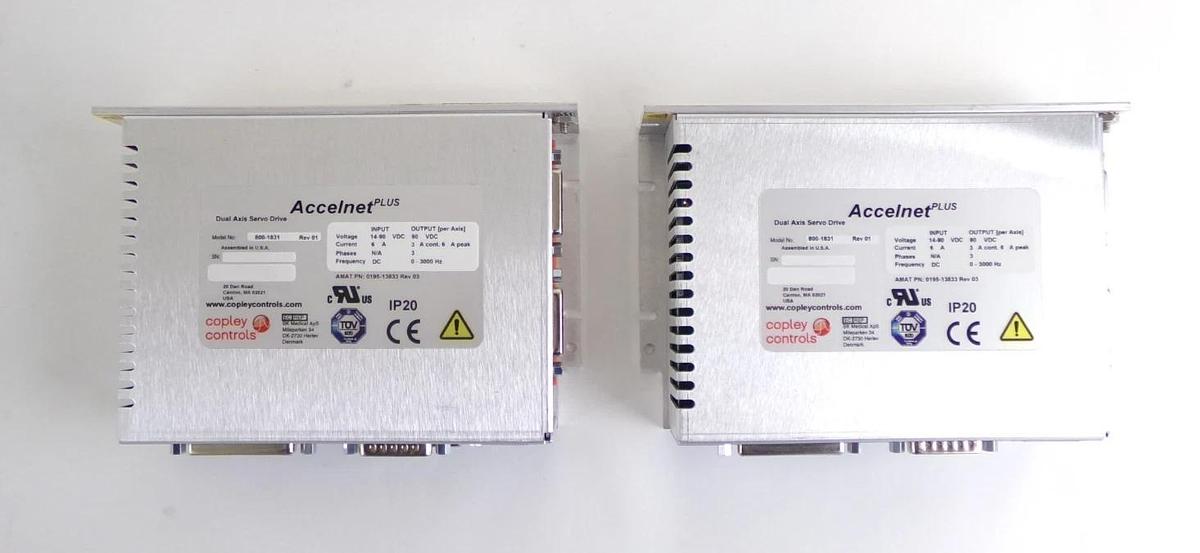 Copley Controls 800-1831 Dual Axis Servo Drive Accelnet Plus Lot of 6 New